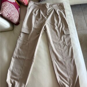 Almina Concept elastic ankle cargo pants